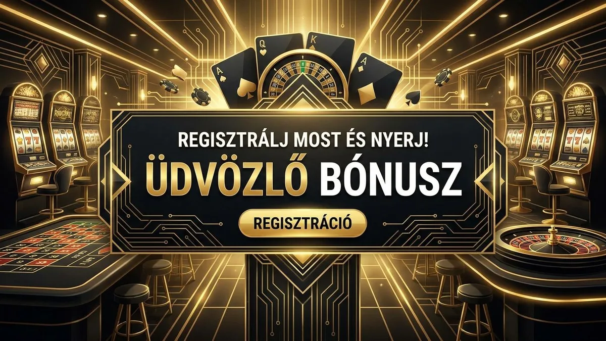 Regisztráció bónusszal